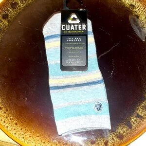 Cuater by Travis Matthews Mens 1/4 Crew Odor Block, all Day Comfort Golf Socks
